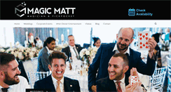 Desktop Screenshot of magicmatt.co.uk